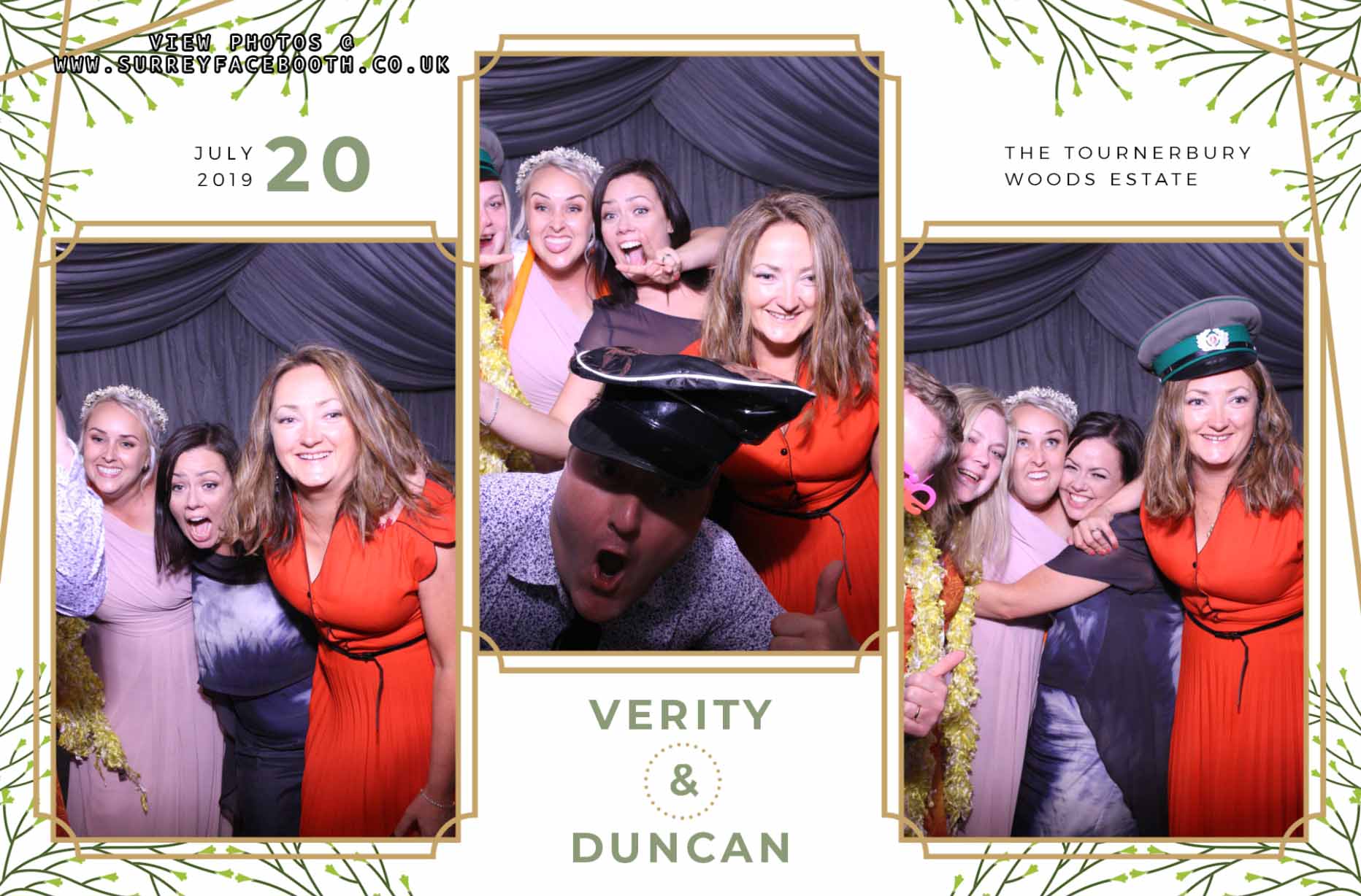 Verity and Duncan's Wedding  | View more photos from the event at galleries.surreyfacebooth.co.uk/u/Surrey-FaceBooth/Verity-and-Duncans-Wedding